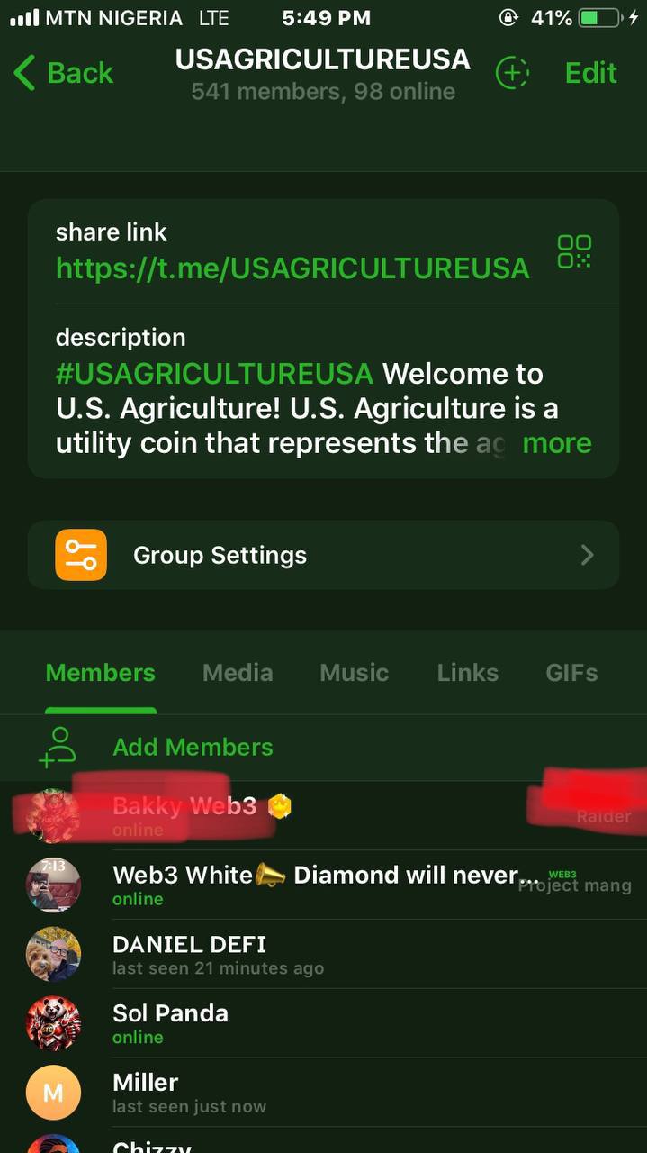 Proof of work — USAGRICULTUREUSA (Project Manager)
